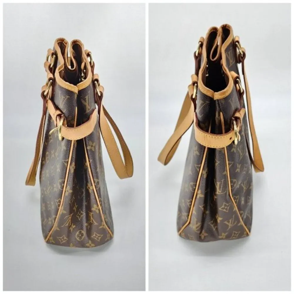 Louis Vuitton MM Tote Batignolles Vertical Monogram Canvas In Good Condition